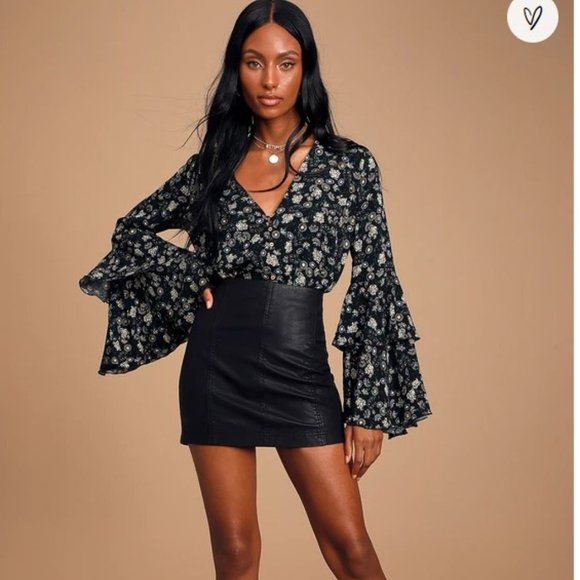 Free People Floral Bodysuit - Picture 12 of 12